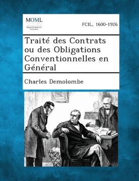portada Traite Des Contrats Ou Des Obligations Conventionnelles En General (French Edition)