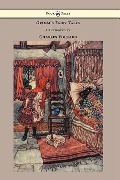 portada grimm's fairy tales - illustrated by charles folkard (en Inglés)