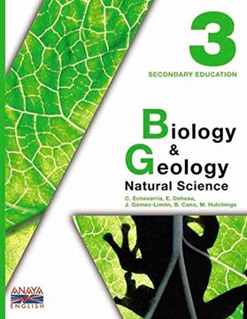 portada Biology and Geology 3. (Anaya English)