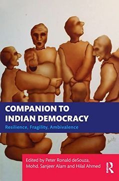 portada Companion to Indian Democracy: Resilience, Fragility, Ambivalence (en Inglés)