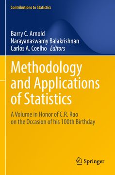 portada Methodology and Applications of Statistics: A Volume in Honor of C. R. Rao on the Occasion of his 100Th Birthday (en Inglés)