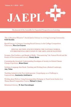 portada Jaepl: The Journal of the Assembly for Expanded Perspectives on Learning (Vol. 24, 2018-2019) (en Inglés)