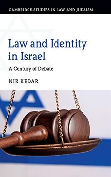 portada Law and Identity in Israel: A Century of Debate (Cambridge Studies in law and Judaism) (en Inglés)