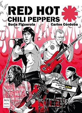 portada Red Hot Chili Peppers: La Novela Gráfica del Rock
