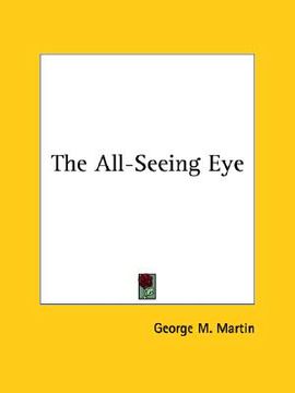 portada the all-seeing eye (en Inglés)