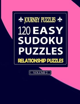portada Journey Puzzles: 120 Easy Sudoku Puzzles Relationship Puzzles(Volume 2) (en Inglés)
