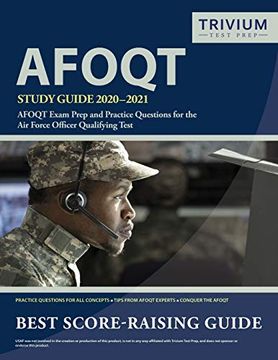 portada Afoqt Study Guide 2020-2021: Afoqt Exam Prep and Practice Questions for the air Force Officer Qualifying Test (en Inglés)