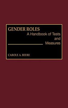 portada Gender Roles: A Handbook of Tests and Measures (in English)