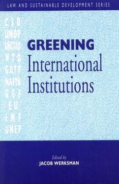 portada greening international institutions (en Inglés)