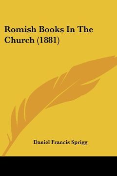 portada Romish Books in the Church (1881) (en Inglés)