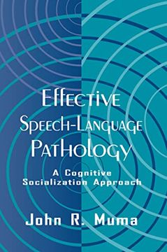 portada Effective Speech-Language Pathology: A Cognitive Socialization Approach (en Inglés)