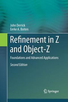 portada Refinement in Z and Object-Z: Foundations and Advanced Applications (in English)
