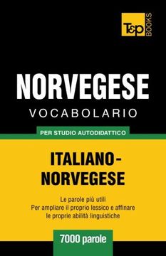 portada Vocabolario Italiano-Norvegese per studio autodidattico - 7000 parole (Italian Edition)