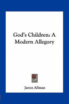 portada god's children: a modern allegory (in English)