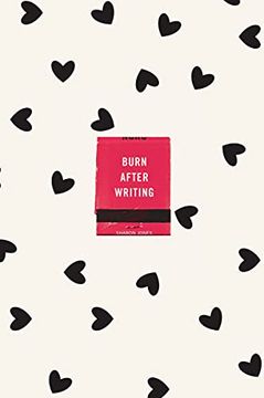 portada Burn After Writing (Hearts) (en Inglés)