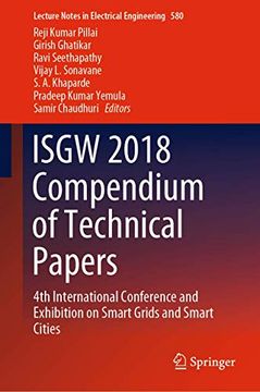 portada Isgw 2018 Compendium of Technical Papers: 4th International Conference and Exhibition on Smart Grids and Smart Cities