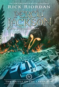 portada Percy Jackson and the Olympians, Book Four: Battle of the Labyrinth, The-Percy Jackson and the Olympians, Book Four
