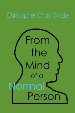 portada from the mind of a normal person (en Inglés)