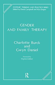 portada Gender and Family Therapy (The Systemic Thinking and Practice Series) (en Inglés)