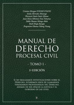 portada Manual de Derecho Procesal Civil .Tomo I