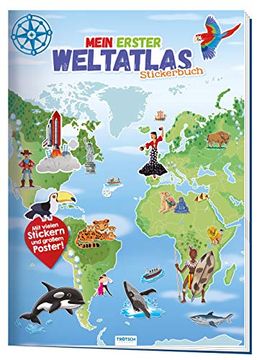 portada Stickerbuch "Mein Erster Weltatlas" (en Alemán)