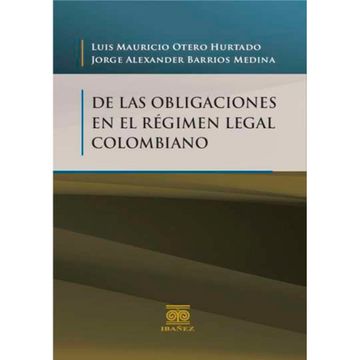 portada DE LAS OBLIGACIONES EN EL RÉGIMEN LEGAL COLOMBIANO