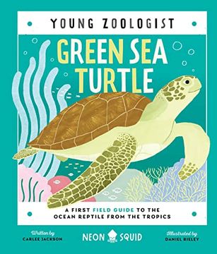 portada Green sea Turtle (Young Zoologist): A First Field Guide to the Ocean Reptile From the Tropics (en Inglés)