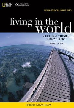 portada national geographic reader: living in the world: cultural themes for writers (with printed access card) (in English)
