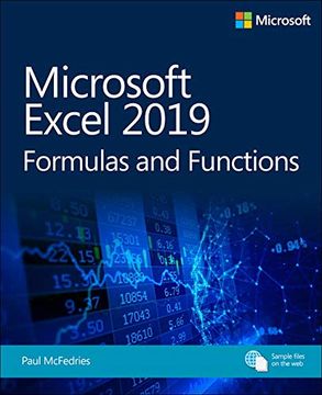 portada Microsoft Excel 2019 Formulas and Functions (Business Skills) (en Inglés)