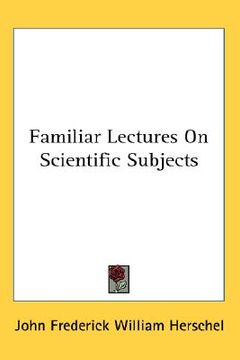 portada familiar lectures on scientific subjects (en Inglés)