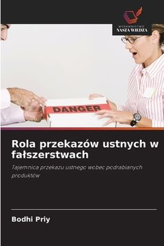 portada Rola przekazów ustnych w falszerstwach (en Polaco)