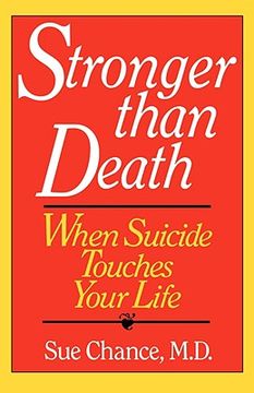 portada stronger than death: when suicide touches your life