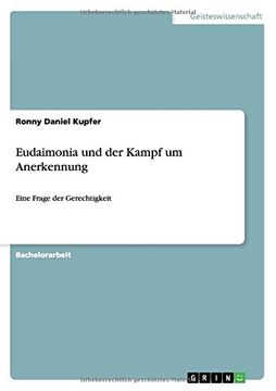 portada Eudaimonia und der Kampf um Anerkennung (German Edition)