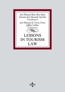 portada Lessons in Tourism law