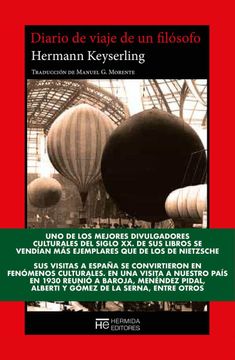 portada Diario de Viaje de un Filosofo (in Spanish)