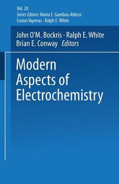 portada Modern Aspects of Electrochemistry No. 20 (in English)