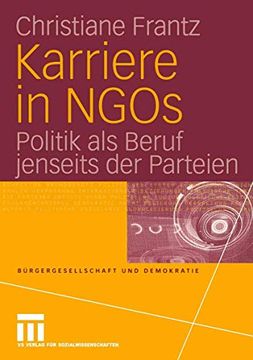 portada Karriere in Ngos: Politik als Beruf Jenseits der Parteien (en Alemán)