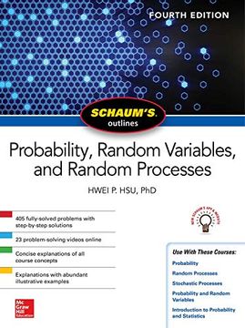 portada Schaum's Outline of Probability, Random Variables, and Random Processes, Fourth Edition (en Inglés)