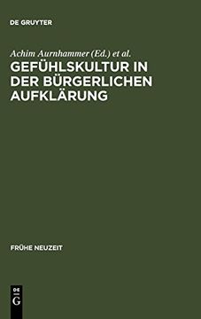 portada Gefühlskultur in der Bürgerlichen Aufklärung (en Alemán)