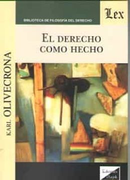 portada El Derecho Como Hecho (libro en Portugués Brasileño)