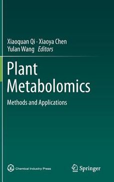 portada Plant Metabolomics: Methods and Applications (in English)