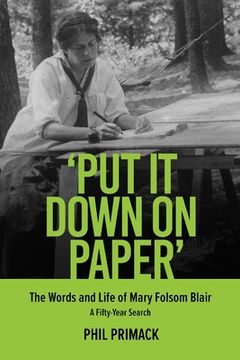 portada 'Put It Down on Paper': The Words and Life of Mary Folsom Blair, a Fifty-Year Search (en Inglés)