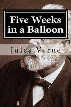 portada Five Weeks in a Balloon (en Inglés)