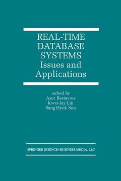 portada Real-Time Database Systems: Issues and Applications (en Inglés)