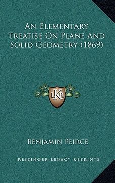 portada an elementary treatise on plane and solid geometry (1869)