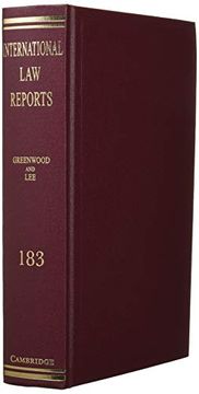 portada International Law Reports: Volume 183