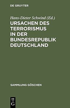 portada Ursachen Des Terrorismus in Der Bundesrepublik Deutschland (Sammlung Gaschen)