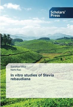 portada In Vitro Studies of Stevia Rebaudiana