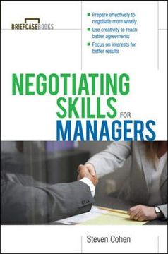 portada Negotiating Skills for Managers (en Inglés)