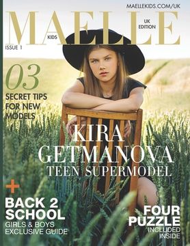 portada Maelle Kids Issue #1 UK Edition: Belarusian Teen Kira Getmanova (en Inglés)